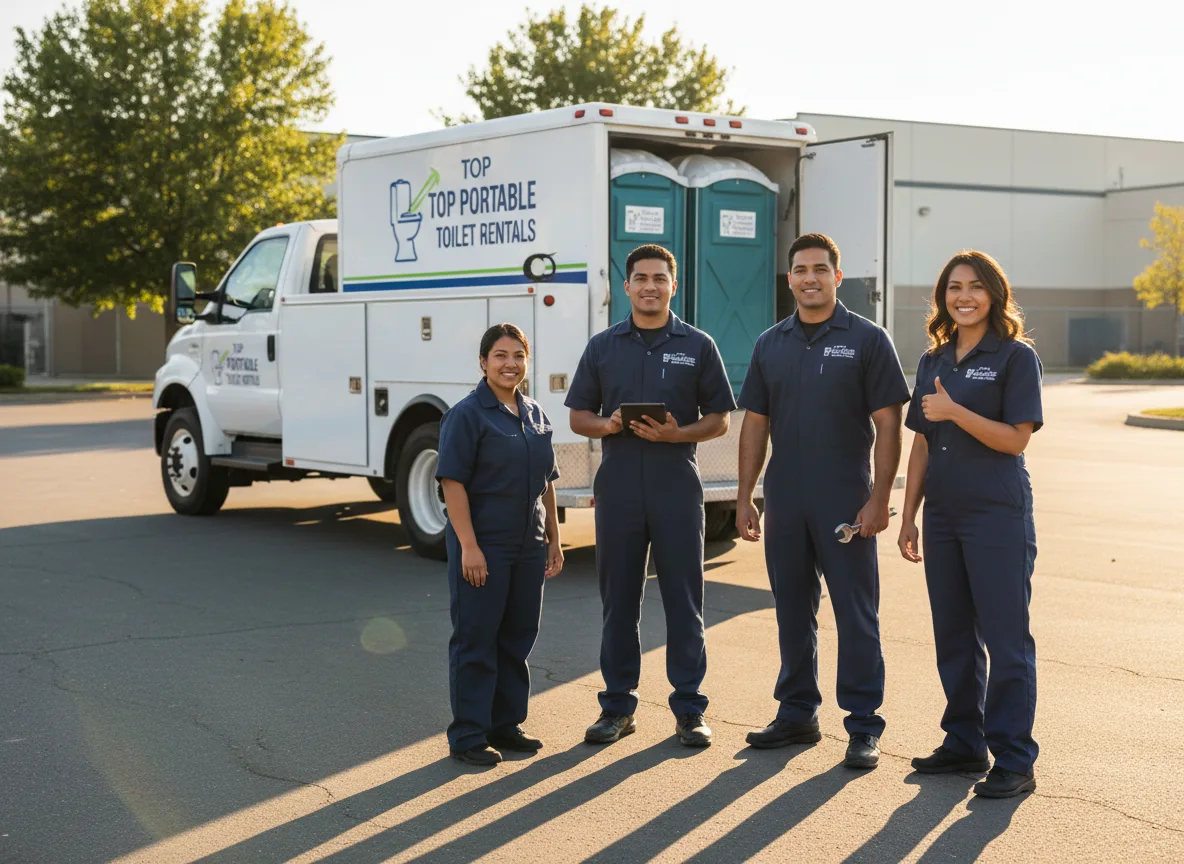 Short Term Porta Potty Rental company in Merritt, MI